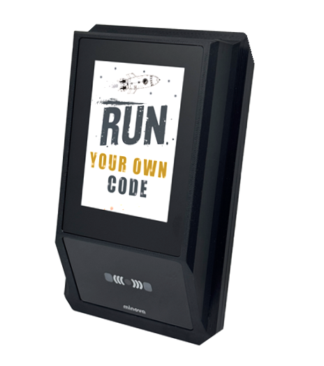 MCRN7 RFID & QR-Code Outdoor-Terminal
